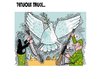 Cartoon: tenjuous truce (small) by kar2nist tagged syria,conflict,civil,war,truce