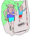 Cartoon: World Alzheimers Day (small) by kar2nist tagged alzheimers,decease,worlds,comemmoration,pole,vault