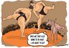 Cartoon: World Animals Day (small) by kar2nist tagged world,animal,day,sumo,wrestlers,dogpissing