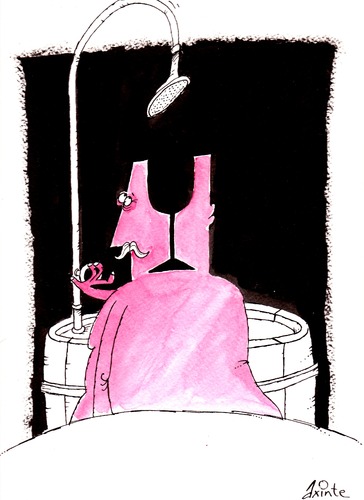 Cartoon: male hygiene (medium) by axinte tagged axinte