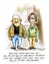 Cartoon: Das Dynamische Duo (small) by Bülow tagged nazi,brille,glasses,street