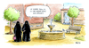 Cartoon: Im Sommer (small) by Bülow tagged islam,kleidung,burka,burkini,burkaverbot,fkk,nackt,unterwäsche,slip,höschen,schlüpfer,freiheit,hitze,sommer,selbstbestimmung
