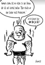 Cartoon: Sonnenbrand (small) by berti tagged sonne,hitze,bratwurst,geruch,smell,sun,heat