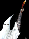 Cartoon: racism and tatoo (small) by drljevicdarko tagged racism,paradox