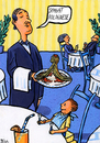Cartoon: Spagat Bolognese (small) by BiSch tagged spaghetti