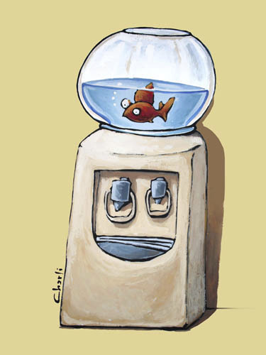 Cartoon: water (medium) by charli tagged water