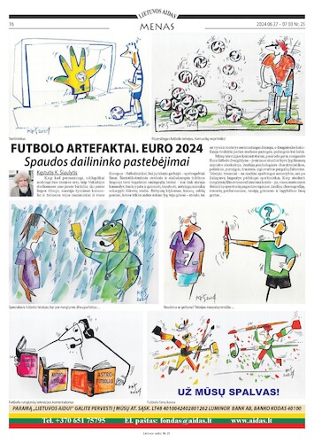 Cartoon: Football Artifacts. EURO 2024 (medium) by Kestutis tagged humorography,football,artifacts,soccer,kestutis,lithuania,newspaper,uefa,euro2024