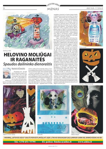 Cartoon: HALLOWEEN PUMPKINS AND WITCHES (medium) by Kestutis tagged helloween,causerie,text,kestutis,lithuania,pupkin,witch,newspaper