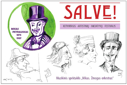 Cartoon: Information postcard (medium) by Kestutis tagged postcard,sketch,music,kestutis,lithuania