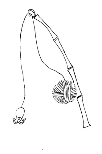 Cartoon: Stange. Rod (medium) by Kestutis tagged fish,sluota,lithuania,siaulytis,kestutis,stange,rod,adventure