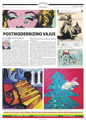 Cartoon: The Breakthrough of Postmodernis (medium) by Kestutis tagged newspaper,art,monroe,warhol,kestutis,lithuania,kunst,marilyn,postmodernism,causerie,text