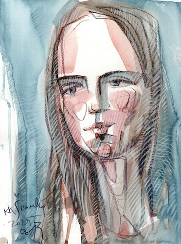 Cartoon: Festival Culture Night 2 (medium) by Kestutis tagged sketch,art,kunst,music,kestutis,lithuania,night,festival,culture