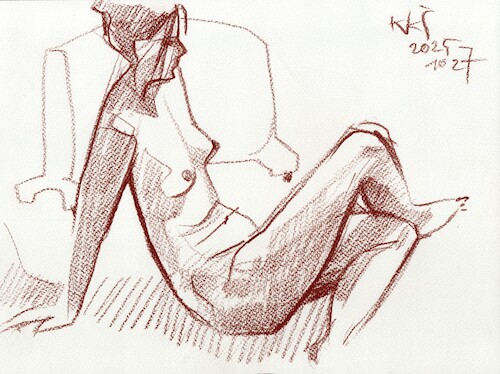 Cartoon: Quick drawings 2 (medium) by Kestutis tagged quick,drawing,nude,art,kunst,sketch,kestutis,lithuania