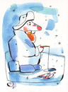 Cartoon: ANGLER (small) by Kestutis tagged angler,ice,fishing,eisfischen,strip,comic,story,fisch,fish,winter,kestutis,lithuania,adventure
