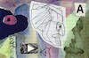 Cartoon: Automatic drawing 7 (small) by Kestutis tagged automatic,drawing,sketch,dada,postcard,war,ukraine,russia,russland,krieg,kestutis,lithuania,art,kunst