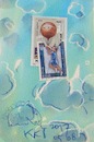 Cartoon: Basketball. DADA Sports (small) by Kestutis tagged bnasketball,sports,dada,postcard,mail,art,kestutis,lithuania