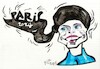 Cartoon: Dominika Banevic (small) by Kestutis tagged athlete,paris,2024,silver,break,breaking,kestutis,lithuania,sport,olympic