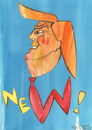 Cartoon: Donald Trump (small) by Kestutis tagged president,donald,watercolor,dada,election,victory,trump,kestutis,lithuania,usa