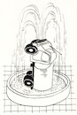 Cartoon: Fountain (small) by Kestutis tagged fountain humor water car kestutis lithuania