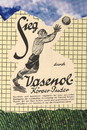 Cartoon: Fußball - Sieg (small) by Kestutis tagged dada,postcard,kestutis,lithuania,himmel,erde,soccer,victory,fußball,sieg,land,sky,football