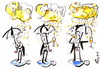 Cartoon: GENTLEMAN DREAMS BEER (small) by Kestutis tagged beer,gentleman,dream,adventure,happening