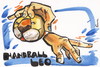 Cartoon: HANDBALL LEO (small) by Kestutis tagged handball,leo,lion,pantomima,sport,hand