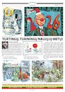 Cartoon: Happy and prosperous New Year (small) by Kestutis tagged newspaper,happy,winter,snow,hare,new,year,kestutis,lithuania