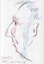 Cartoon: Jonas Varnas (small) by Kestutis tagged art,kunst,face,sketch,kestutis,lithuania