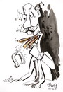 Cartoon: LASAGNE Scandal (small) by Kestutis tagged lasagne,eu,europa,horse,pferd,food,pferdefleisch,scandal,skandal,meat,burger,kestutis,gb,united,kingdom