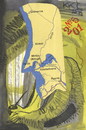 Cartoon: Map memories (small) by Kestutis tagged dada postcard liner map memories kestutis lithuania
