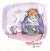 Cartoon: NEW APPLE (small) by Kestutis tagged steve,jobs,ipad,future,communication,computer,microsoft,windows,apple,kestutis,siaulytis,new,lithuania,coffee,tea