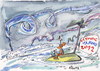 Cartoon: OLYMPIC ISLAND. Ribbon (small) by Kestutis tagged olympic island referee storm tornado ribbon rhythmic gymnastics sport london 2012 summer kestutis siaulytis lithuania desert