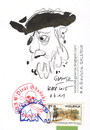 Cartoon: Pirat Gdanski (small) by Kestutis tagged dada,postcard,sketch,pirate,kestutis,lithuania,gdansk