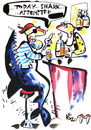 Cartoon: PIRATE ADVENTURE (small) by Kestutis tagged pirate,adventure,shark,happening,saloon,bar