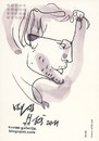 Cartoon: Portrait sketch (small) by Kestutis tagged portrait,sketch,lithuania,litauen,vilnius