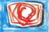Cartoon: Postcard. Impulse I II (small) by Kestutis tagged postcard impulse communication art kunst kestutis lithuania