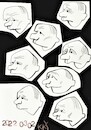 Cartoon: Putin listens to news from U N (small) by Kestutis tagged putin,united,nations,un,russia,ukraine,war,kestutis,lithuania