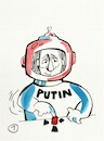 Cartoon: Putins fateful decision (small) by Kestutis tagged putin,war,ukraine,russia,krieg,russland,kestutis,lithuania
