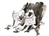 Cartoon: READERS. LESERN (small) by Kestutis tagged recipe,menu,restaurant,gourment,kestutis,lithuania,adventure,life,leben,readers,lesern