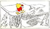 Cartoon: Santa Claus coming (small) by Kestutis tagged new,year,kestutis,lithuania,sluota,winter,santa,claus