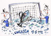Cartoon: SUCCESS. CHELSEA 2012 (small) by Kestutis tagged soccer,football,success,fußball,fussball,goal,cup,fish,chelsea,bayern,champions,league,munich,penalty,uefa,final,sport