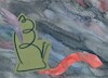 Cartoon: The snail  found a bridge (small) by Kestutis tagged dada,bigpostcard,snail,oneline,kestutis,lithuania