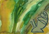 Cartoon: The wind. Snail in one line (small) by Kestutis tagged snail,line,wind,dada,postcard,kestutis,lithuania,bigpostcard