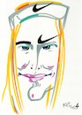 Cartoon: Viktorija Senkute (small) by Kestutis tagged paris,2024,olympic,sports,portrait,rowing,kestutis,lithuania,game,bronze,medal