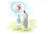 Cartoon: red card (small) by Zoran tagged sport,football,refereeing,red,card