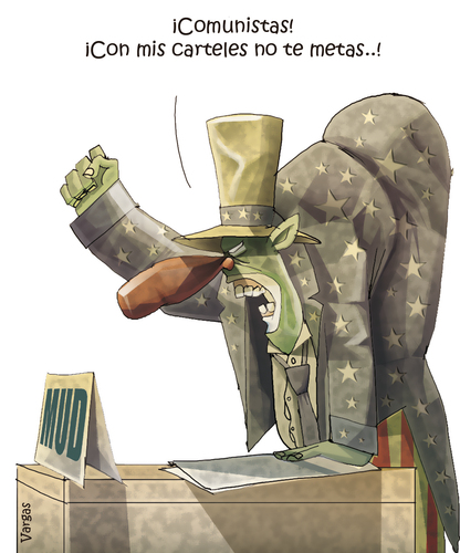 Cartoon: PARCELA DE INTERES (medium) by OTORONGO tagged politica