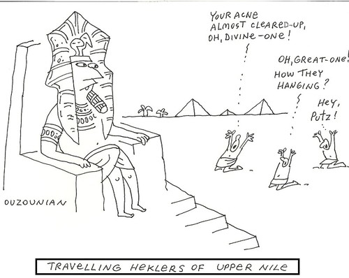 Cartoon: ouzounian (medium) by ouzounian tagged pyramids,heklers,ancientegypt