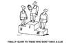 Cartoon: pedestals and stuff (small) by ouzounian tagged sport,pedestals,awards,idiots