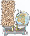 Cartoon: Erde (small) by okoksal tagged koeksal