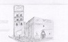 Cartoon: Esglesia de St Miquel 1_2 (small) by Franc tagged church